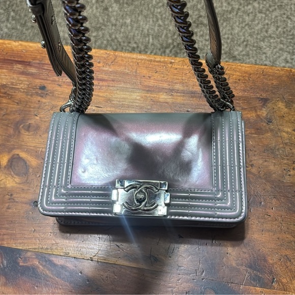 Chanel Iridescent Boy Bag - Picture 3 of 12